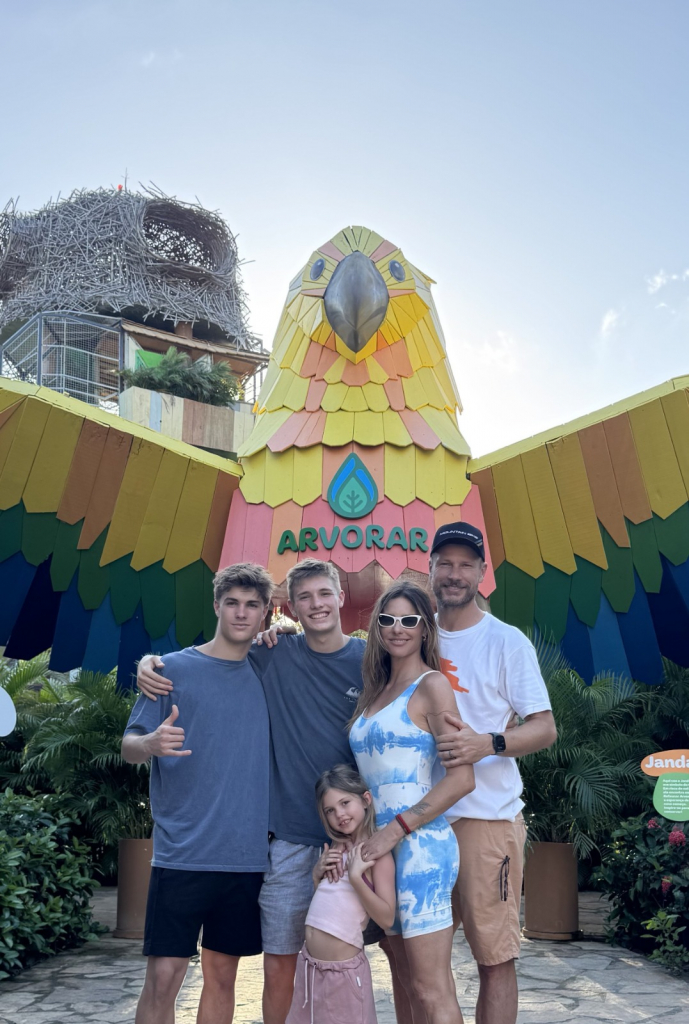 Francisco E João Lima Hilbert, Maria Manoela, Fernanda Lima E Rodrigo Hilbert