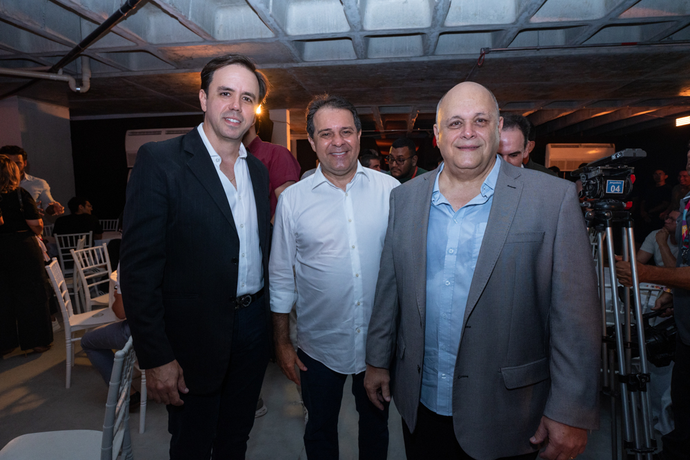 Francisco Philomeno, Evandro Leitão E Francisco Philomeno Jr (1)