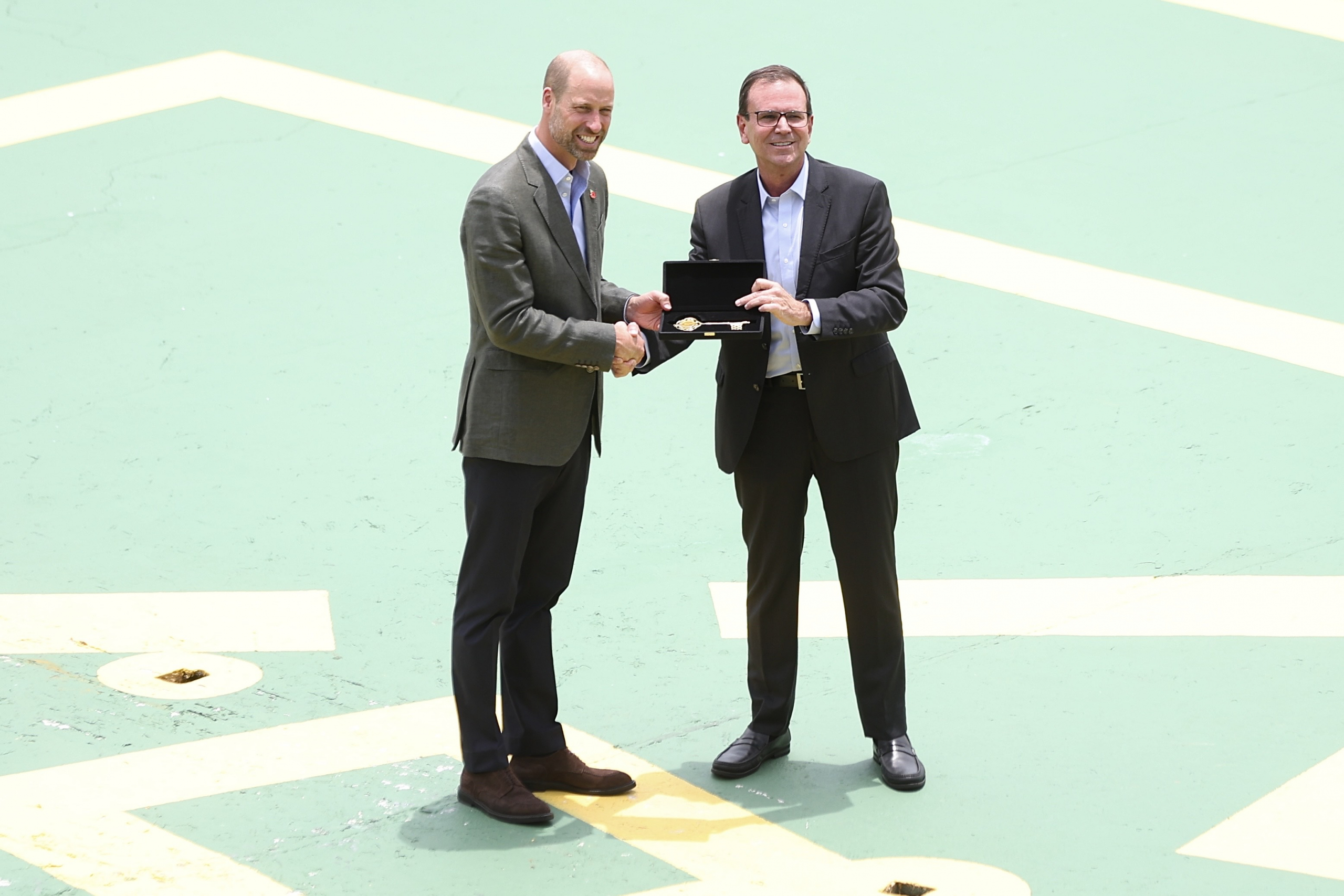 Príncipe William recebe as chaves do Rio e reforça agenda ambiental no Brasil