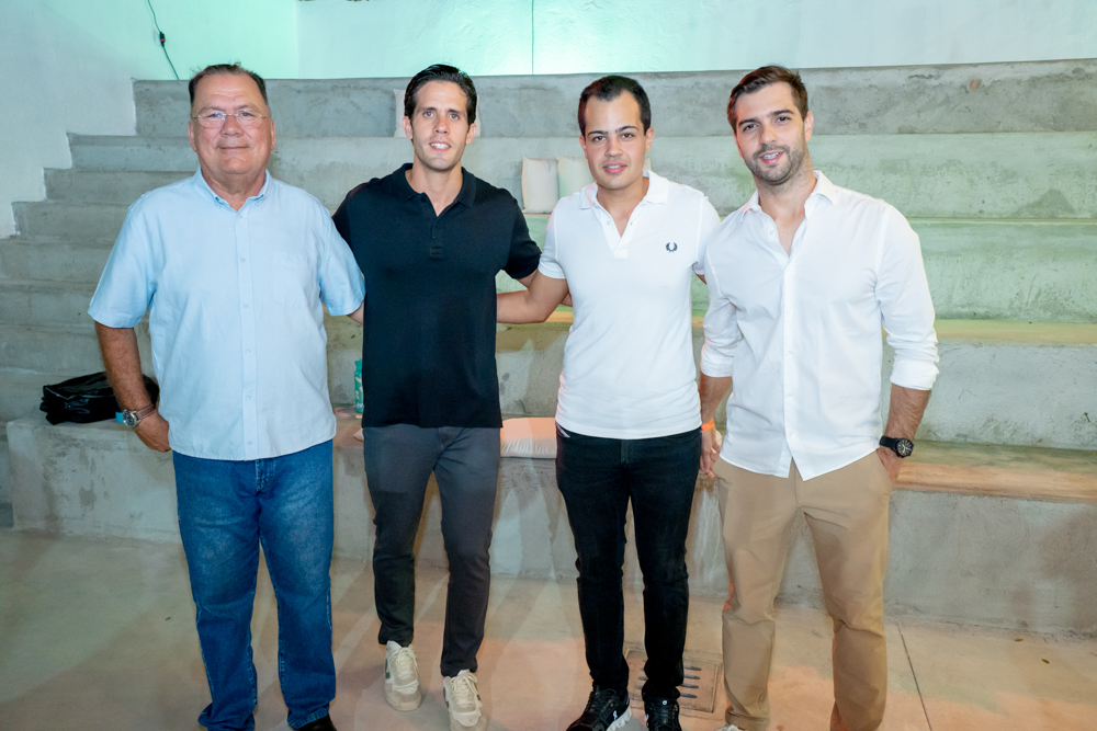 Gilvan Monteiro, Carlos Montenegro, Tiago Monte E Mateus Pinheiro