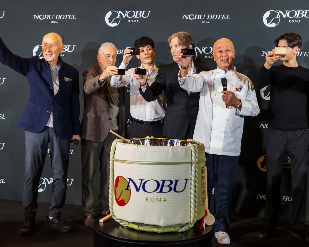 Robert De Niro inaugura primeiro Nobu Hotel em Roma em projeto de 135 milhões de euros