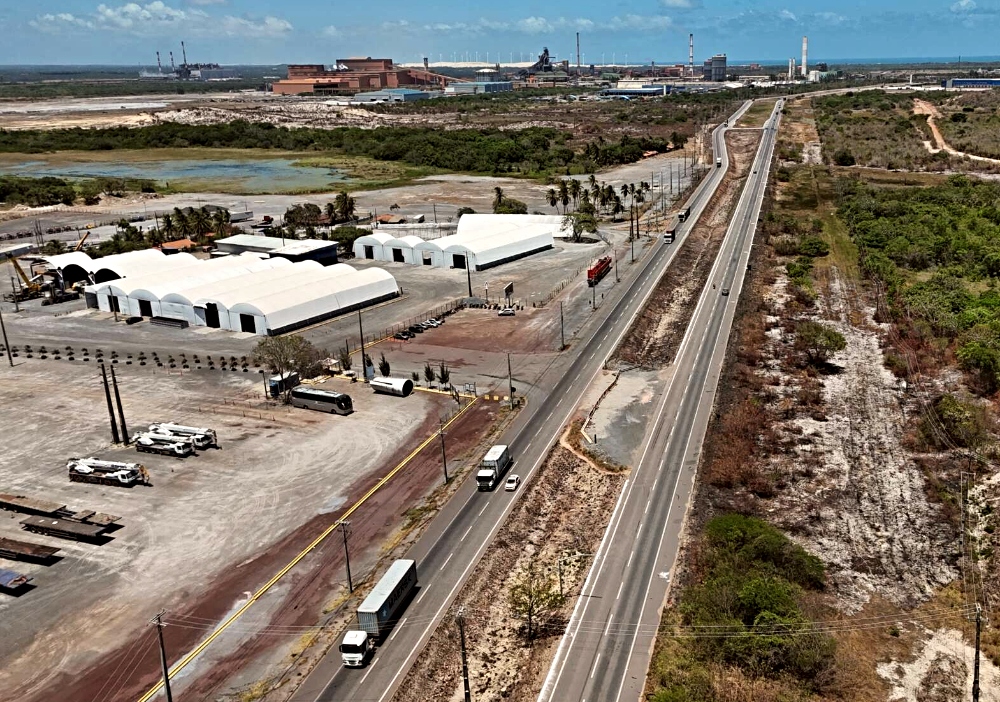 Ceará inicia obra de iluminação em LED do trecho da BR-222 ao Porto do Pecém