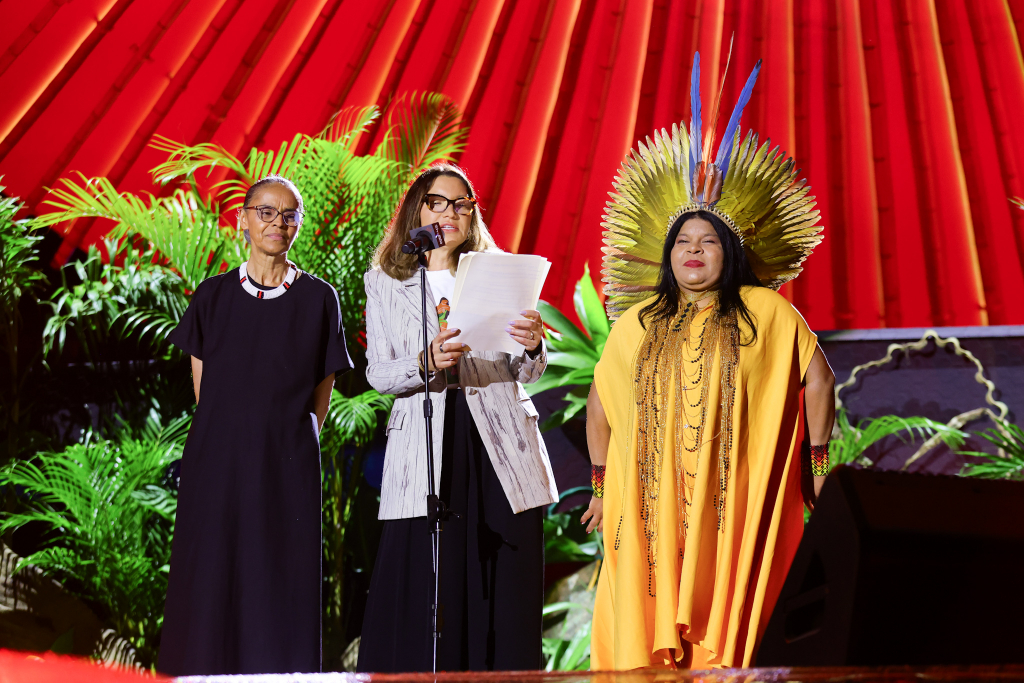 Janja, Marina Silva E Sônia Guajajara (2)