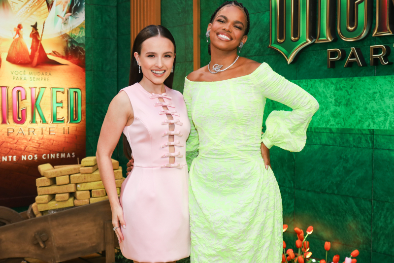 UNIVERSO OZ - Cynthia Erivo e Jonathan Bailey encantam São Paulo na première do filme ‘Wicked: Parte 2’