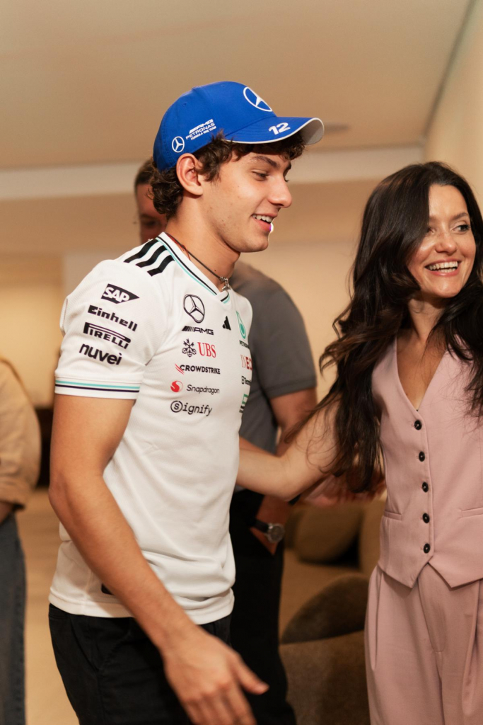 Kimi Antonelli E Deborah Maldonado