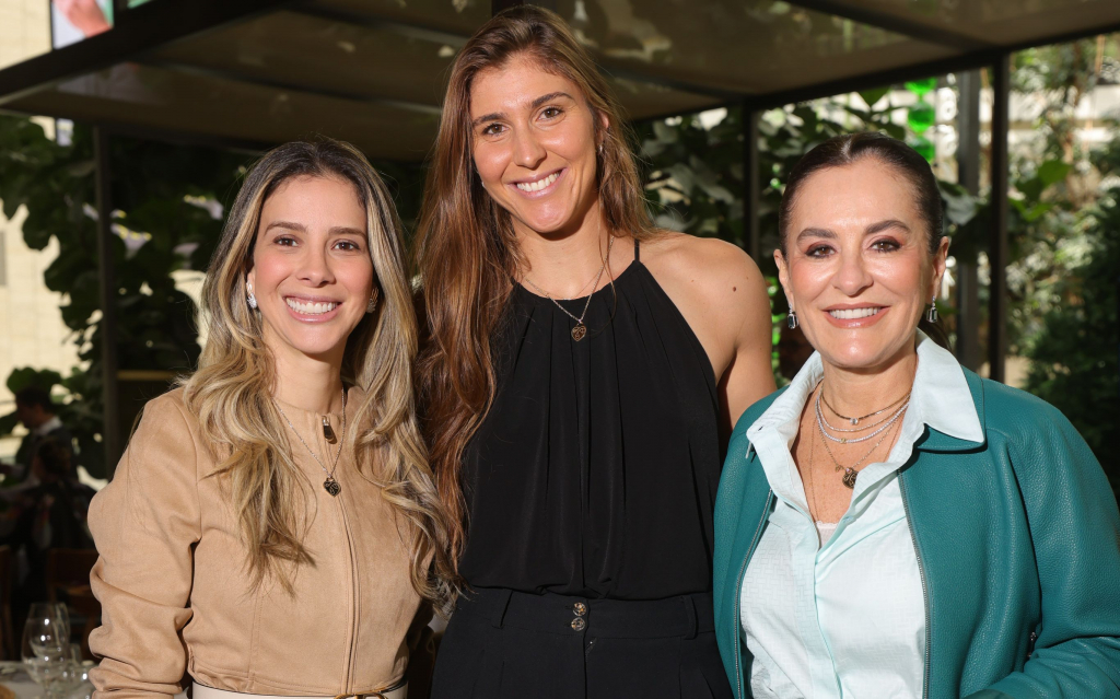 Laurita Mourão, Bia Haddad E Ana Eliza Setúbal