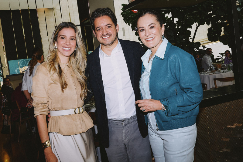 Laurita Mourão, Carlos Jereissati E Ana Eliza Setúbal