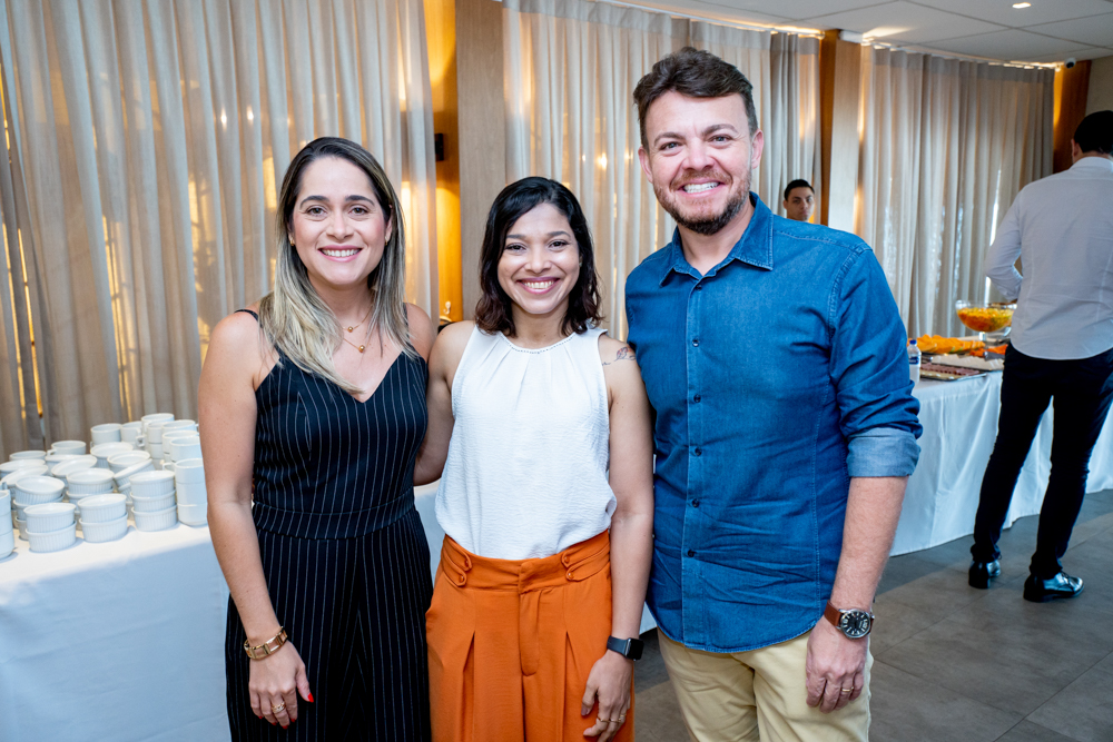Luciana Castro, Raquel Marques E Marcel Garcia