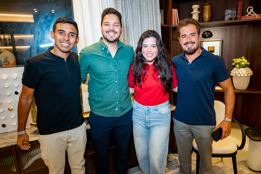 Luiz Henrique, Daniel Carvalho, Rebeca Rufino E Guilherme Poncio