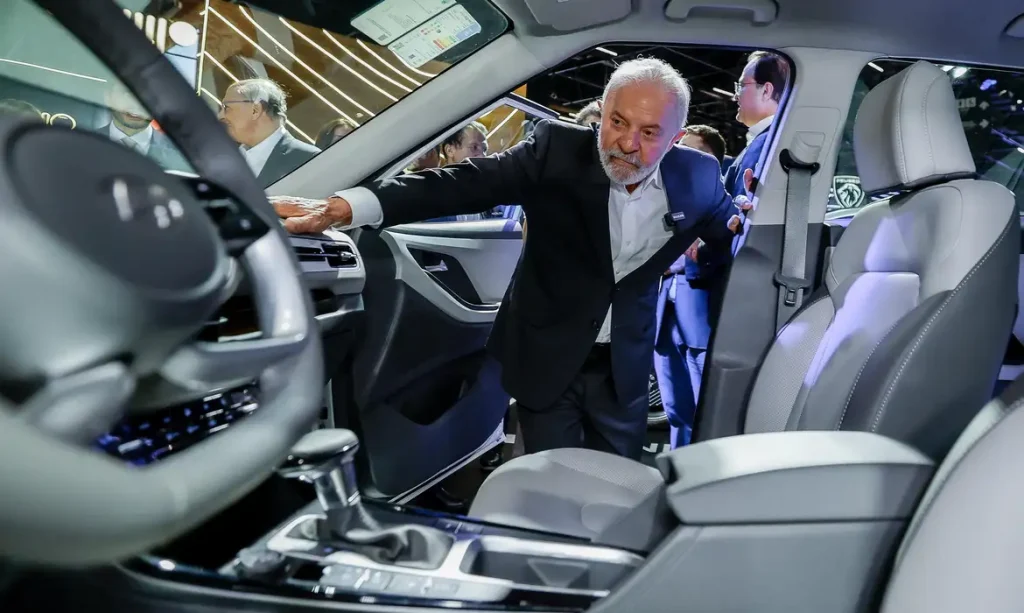 Lula No Salão Do Automóvel Foto Ricardo Stuckert
