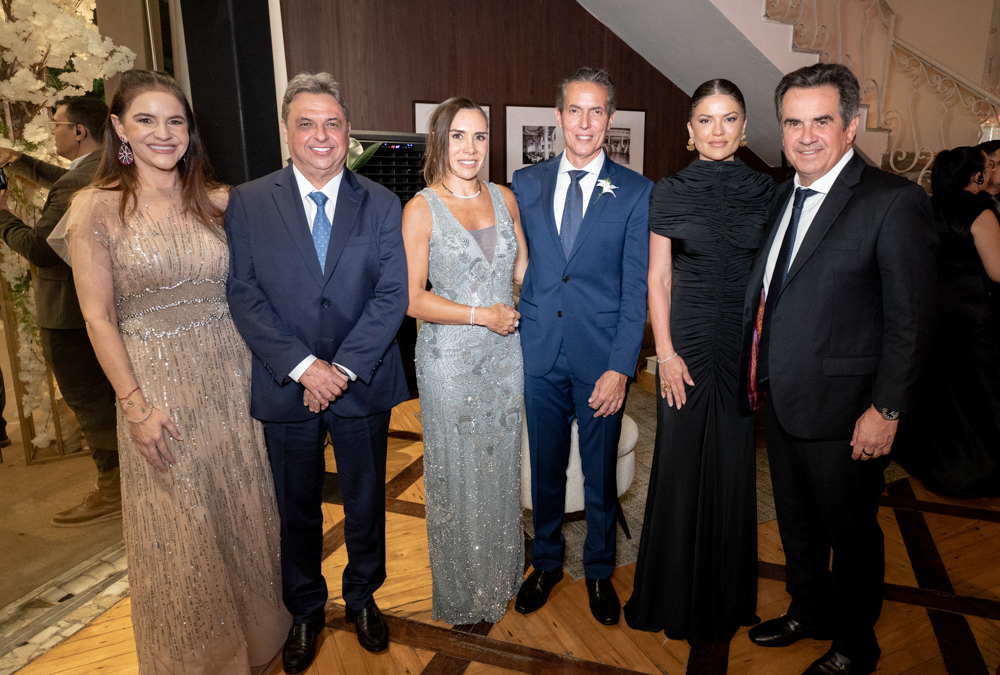 Marcella E Júlio Arcoverde, Ane E Leonardo Alcântara, Iracema Portella E Ciro Nogueira