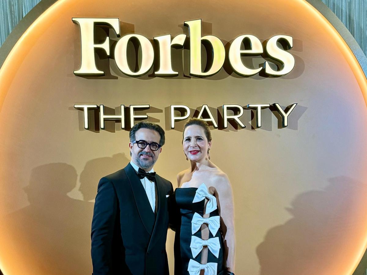 Manoela e Márcio Crisóstomo marcam presença na The Party, noite de gala da Forbes Brasil