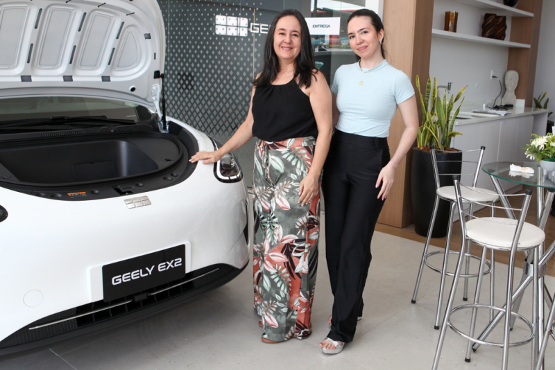 Carros elétricos - Fortaleza explora o EX2 e o EX5 em dois dias de experiências na Jangada Geely