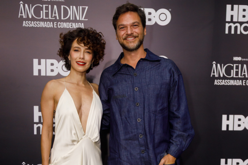 Marjorie Estiano, Emílio Dantas e elenco prestigiam lançamento da minissérie ‘Ângela Diniz: Assassinada e Condenada’