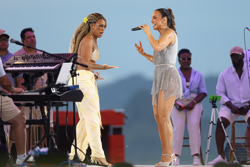 Ivete Sangalo Faz Show Da Turnê "clareou"