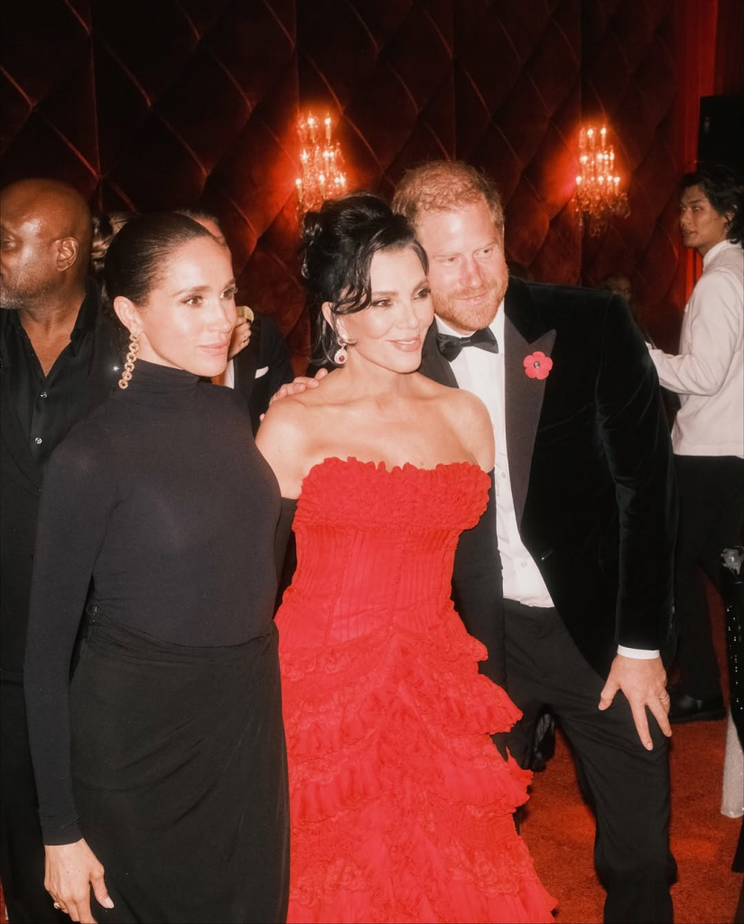 Megan Markle, Kris Jenner E Príncipe Harry