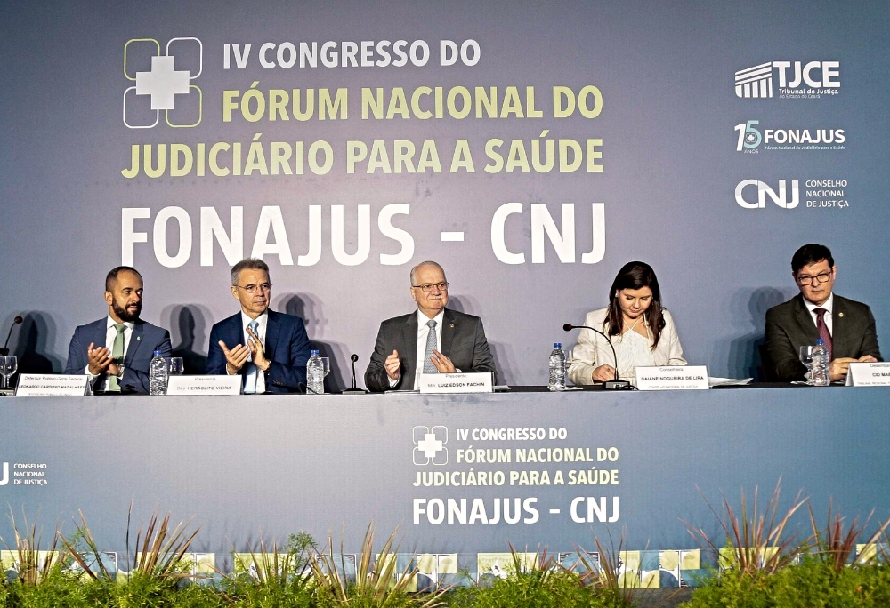 Fonajus encerra congresso no Ceará e lança guia sobre judicialização da saúde
