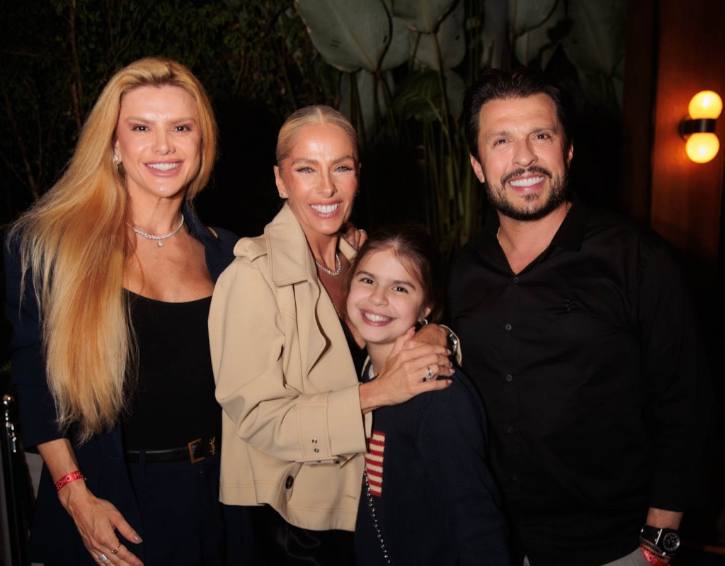 Mirella Santos, Adriane Galisteu, Valentina E Wellington Muniz