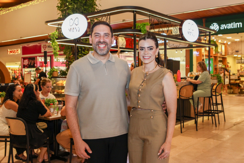 Manuela e Nagib Acário inauguram quiosque da Manu Pães Artesanais no Eusébio