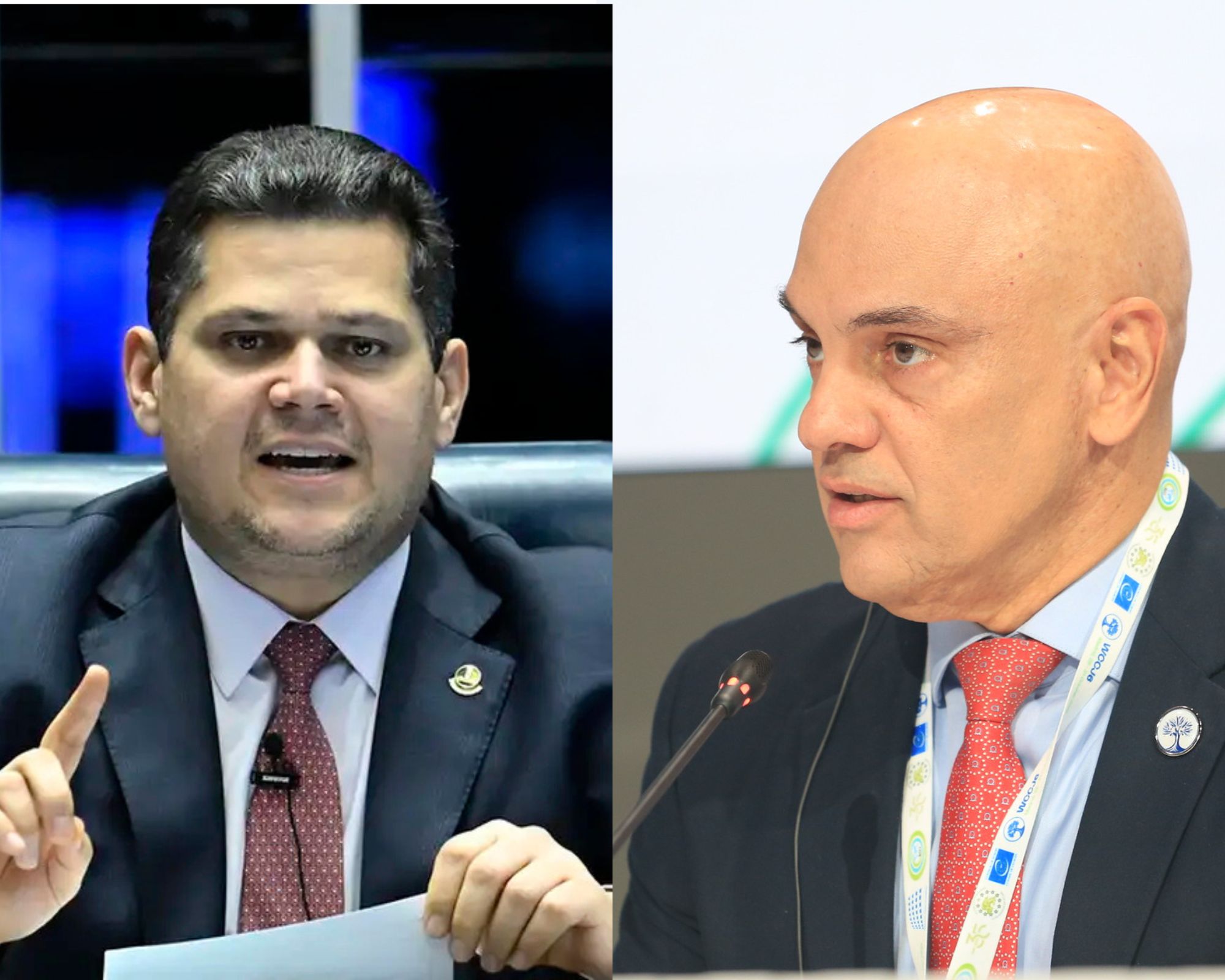 Reunião a portas fechadas entre Alcolumbre e Moraes aborda segurança pública e combate ao crime
