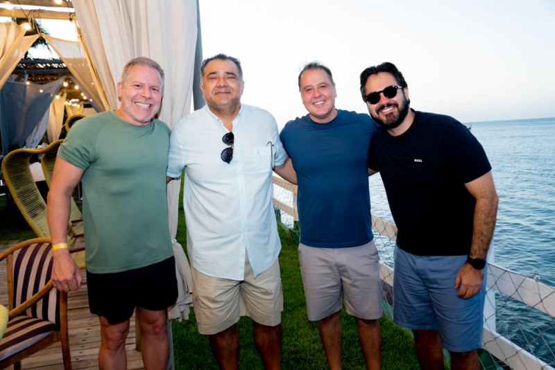 Ritmo leve - Almoços, sunsets e encontros especiais marcam o fim de semana no Iate Clube de Fortaleza