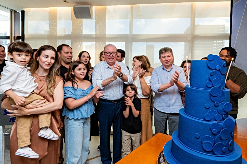 Ricardo Cavalcante e Edgar Gadelha celebram aniversário em prestigiado almoço na FIEC