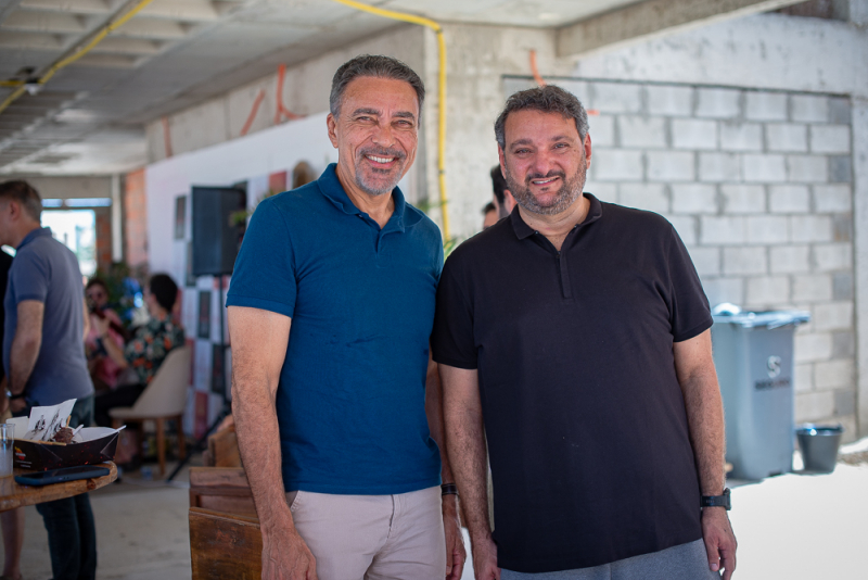 Lyfestile litorâneo - Dias de Sousa e F.Brasil apresentam o conceito do Beach Ville durante encontro no Porto das Dunas