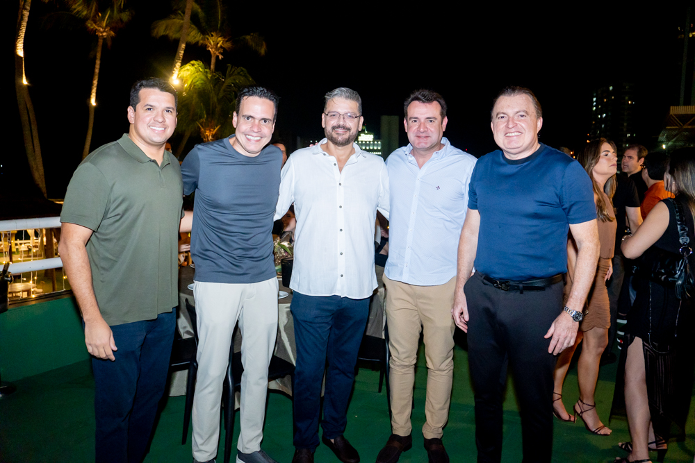 Paulo César, Fabiano Barreira, Harrison Pinho, Fernando Gurgel E Alano Cunha (2)