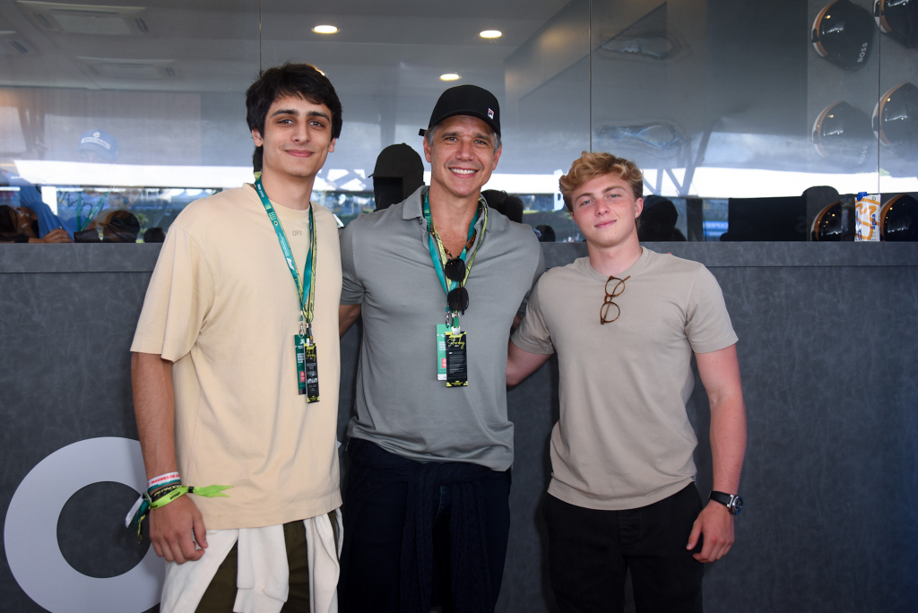 Pedro Garcia, Márcio Garcia E Benicio Huck