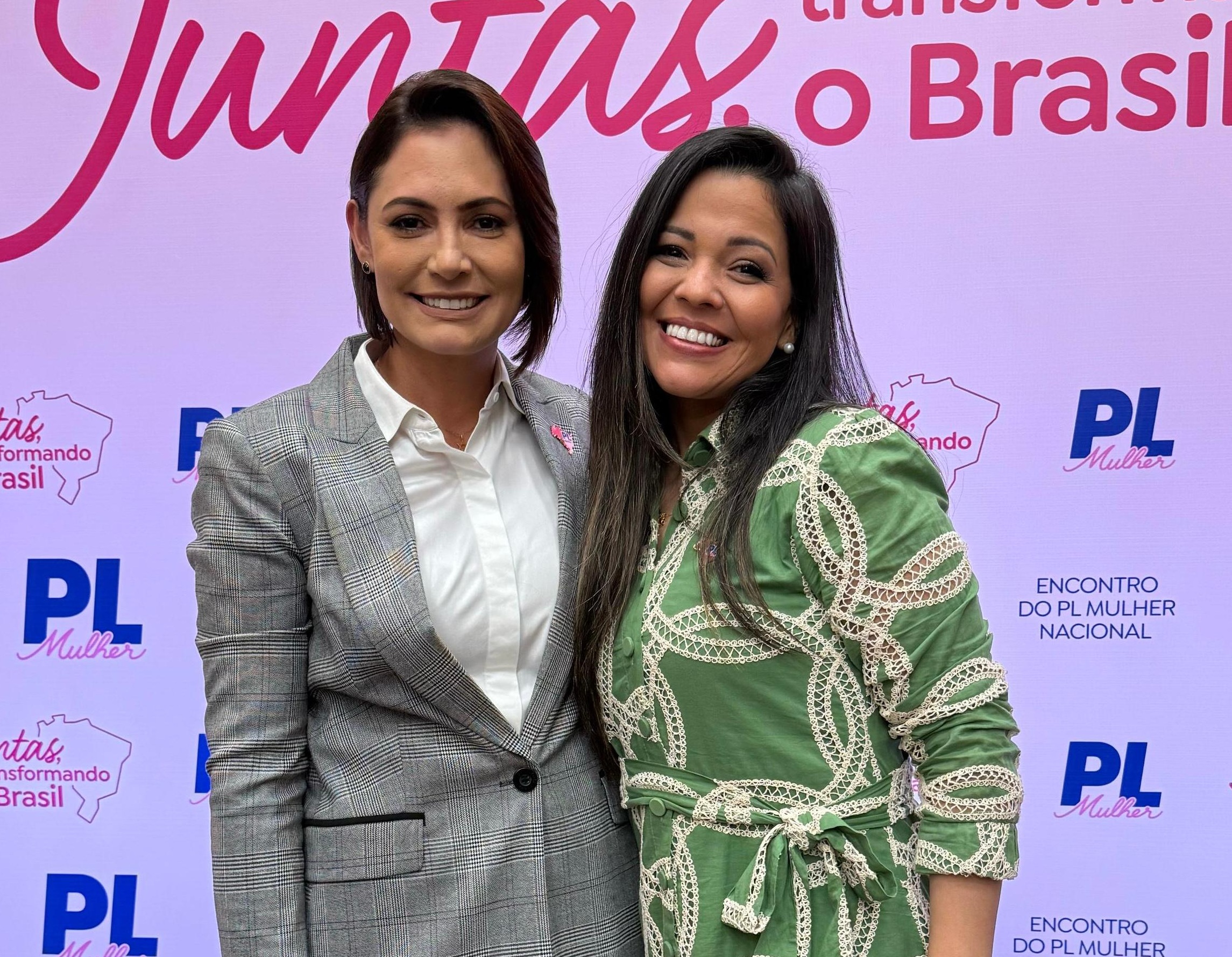 Evento do PL Mulher reúne Michelle Bolsonaro e Priscila Costa com foco na eleição de 2026