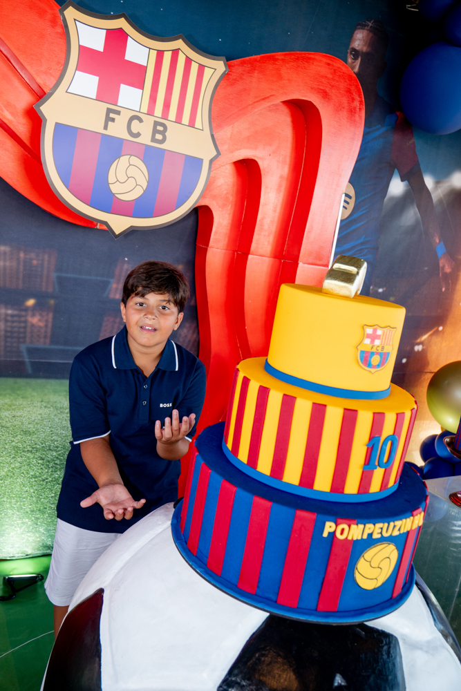 Pompeuzinho Vasconcelos festeja seus 10 anos em uma tarde de muita diversão no Iate Clube de Fortaleza