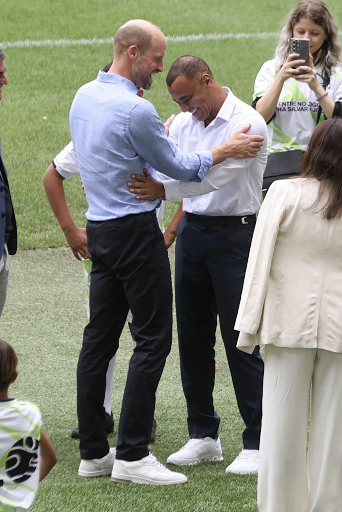 Príncipe William E Cafu