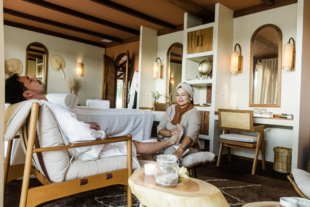 Programa De Wellness Incluem Massagens E Tratamentos Para Prática Esportiva