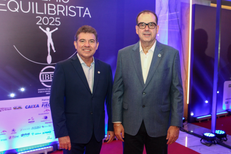 Força empresarial - Bruno Girão é agraciado com o Prêmio Equilibrista 2025 em cerimônia no Hotel Gran Marquise