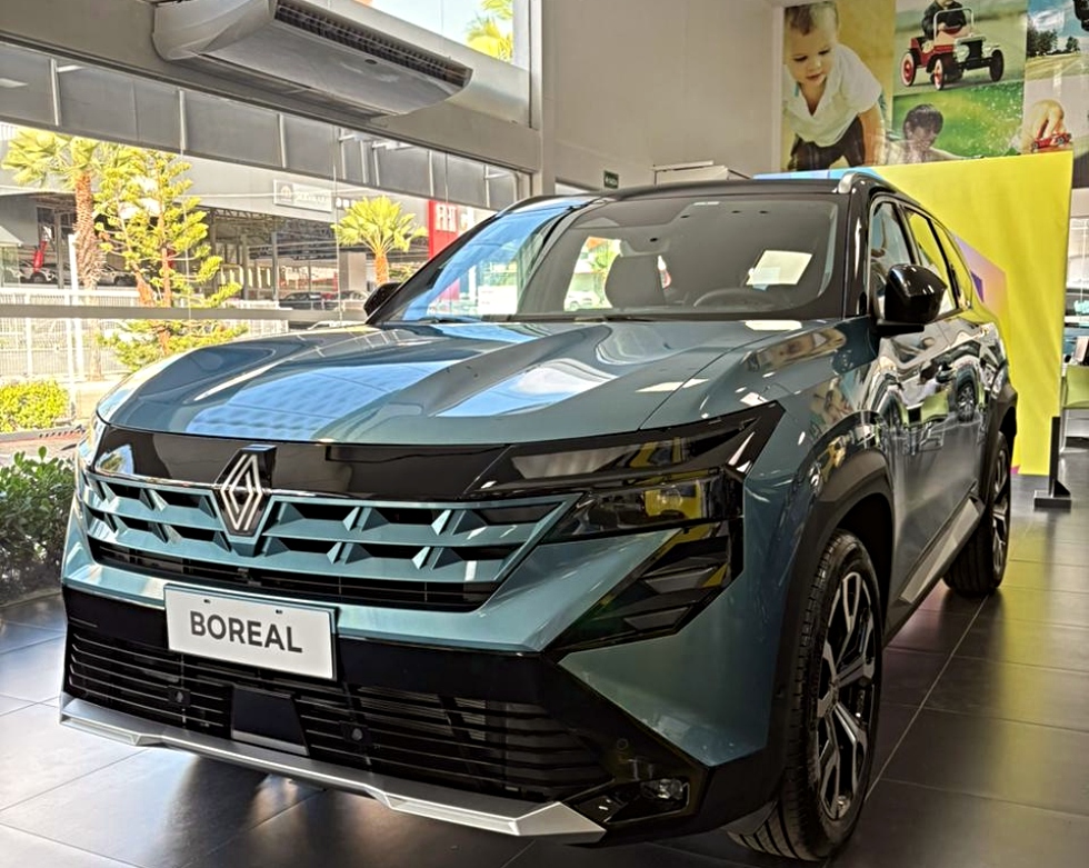 Jangada Renault apresenta o novo SUV Boreal durante evento nesta quinta-feira