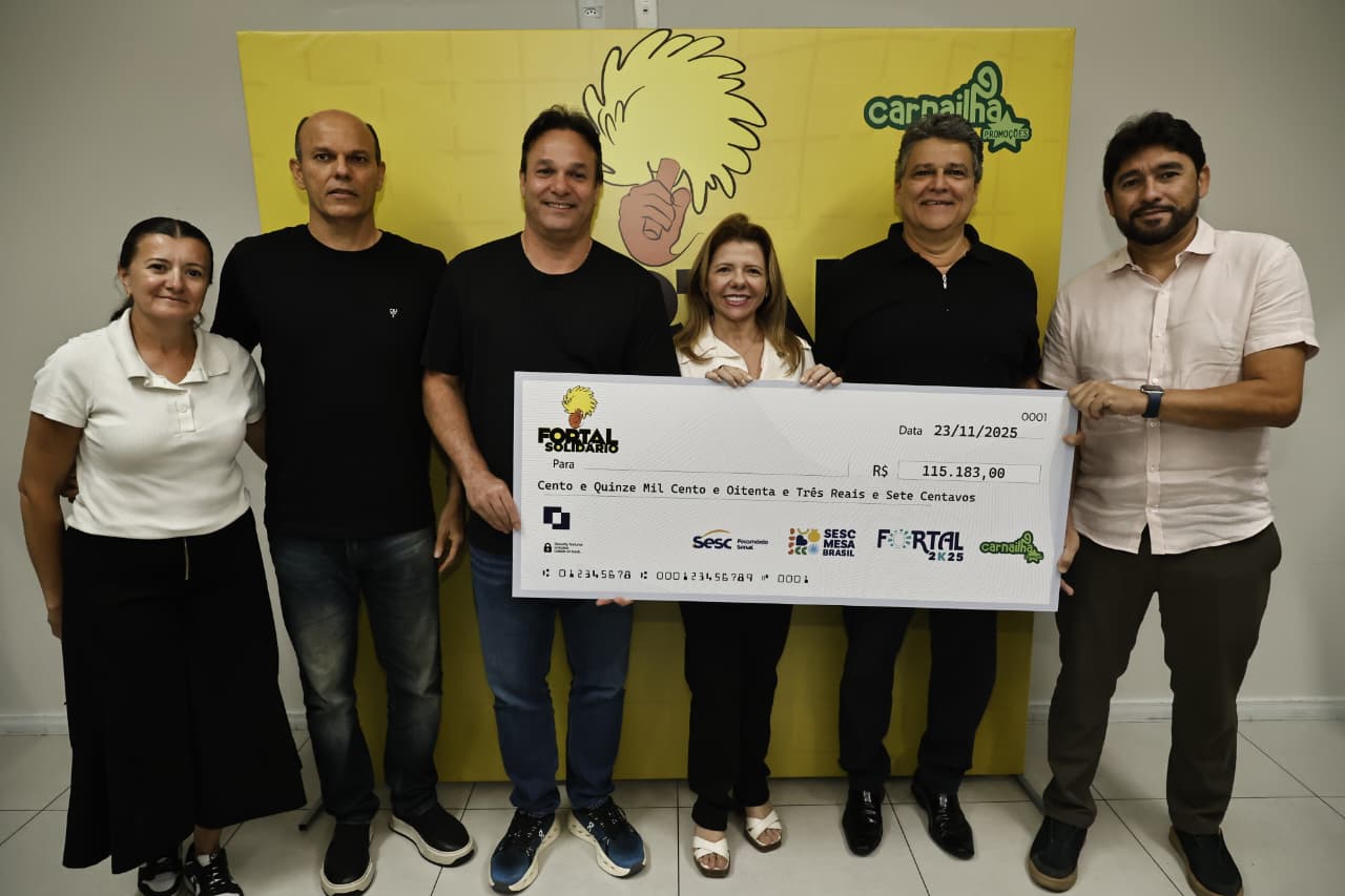 Fortal Solidário arrecada R$ 115 mil e destina valor à compra de cestas básicas para 10 instituições
