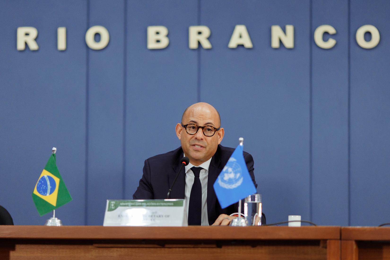 Secretário da ONU defende avanço no financiamento climático