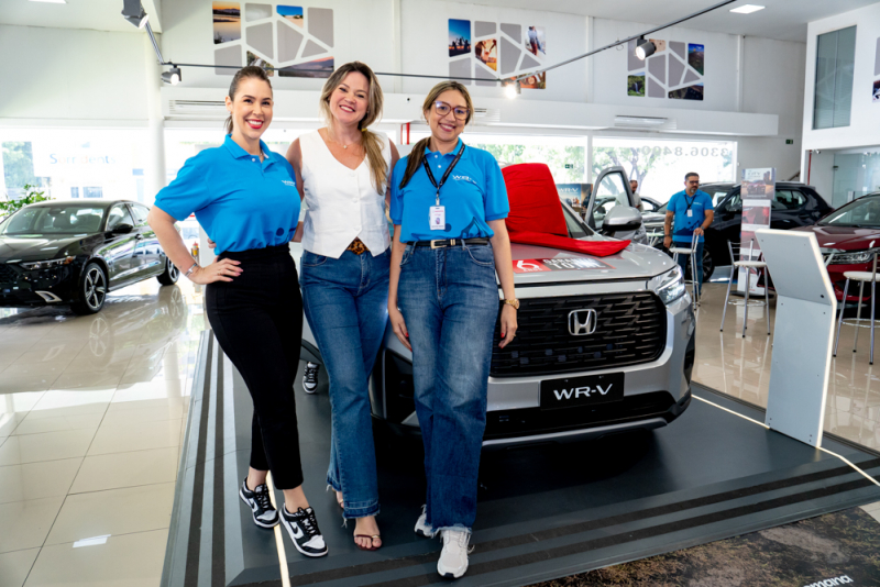 Novo SUV - Honda Novaluz apresenta o WR-V 2026 com design renovado e proposta urbana