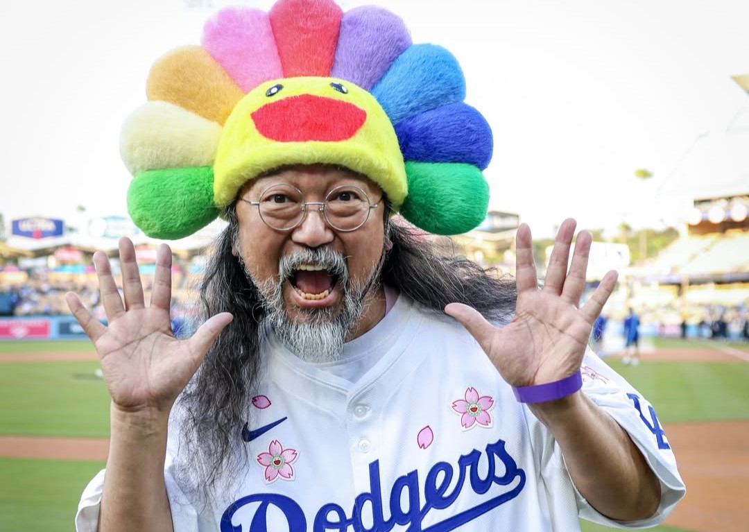 Dodgers lançam collab com Takashi Murakami após título da World Series