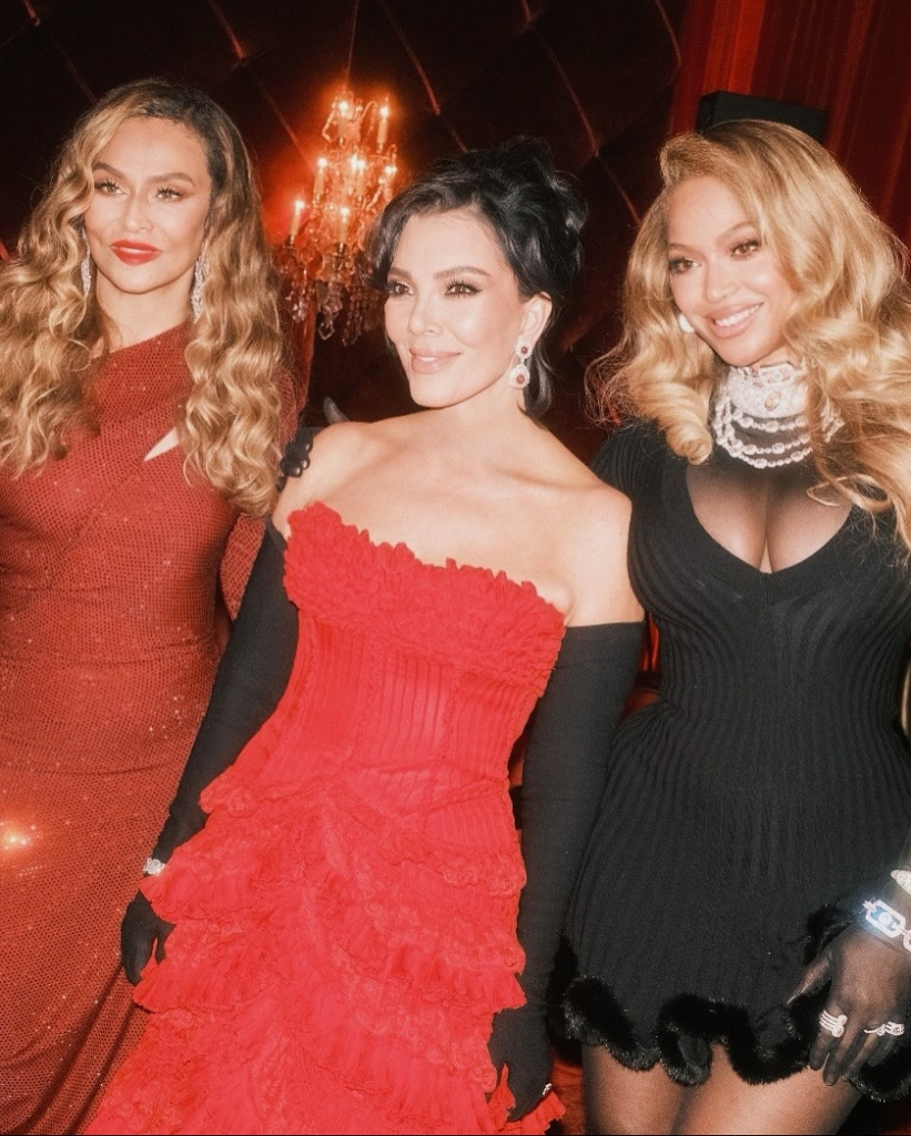 Tina Knowles, Kris Jenner E Beyoncé