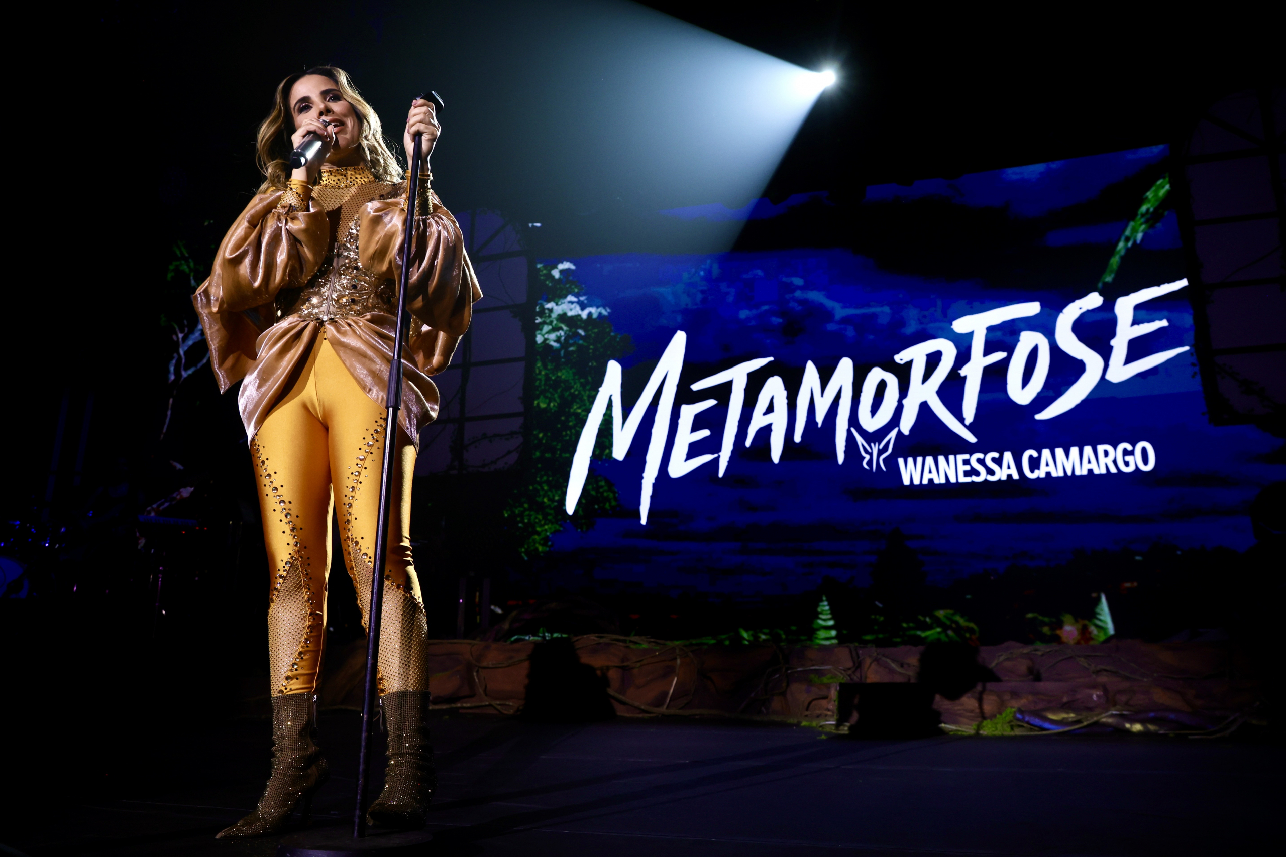 Gravação do DVD “Metamorfose”, no Rio, celebra os 25 anos de carreira de Wanessa Camargo