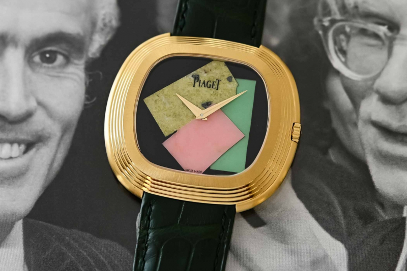 Relógio  Piaget faz colab com Andy Warhol Watch Collage