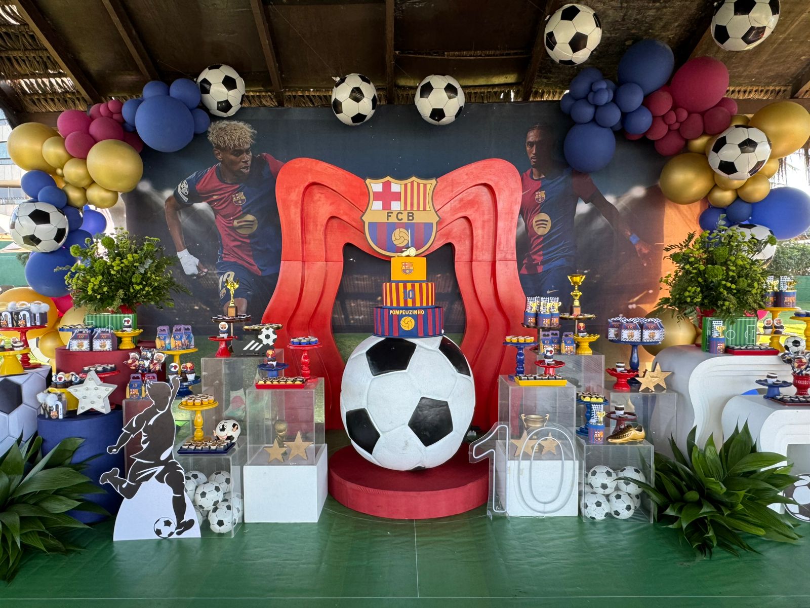 Priscilla Capelo assina ambientação do aniversário de Pompeuzinho Vasconcelos