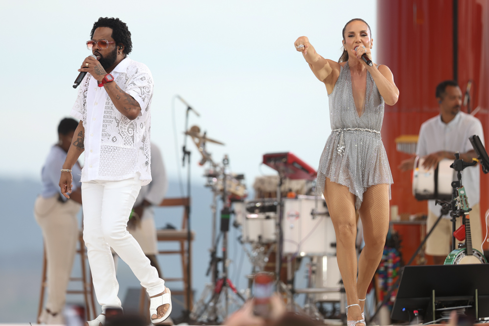 Ivete Sangalo Faz Show Da Turnê "clareou"