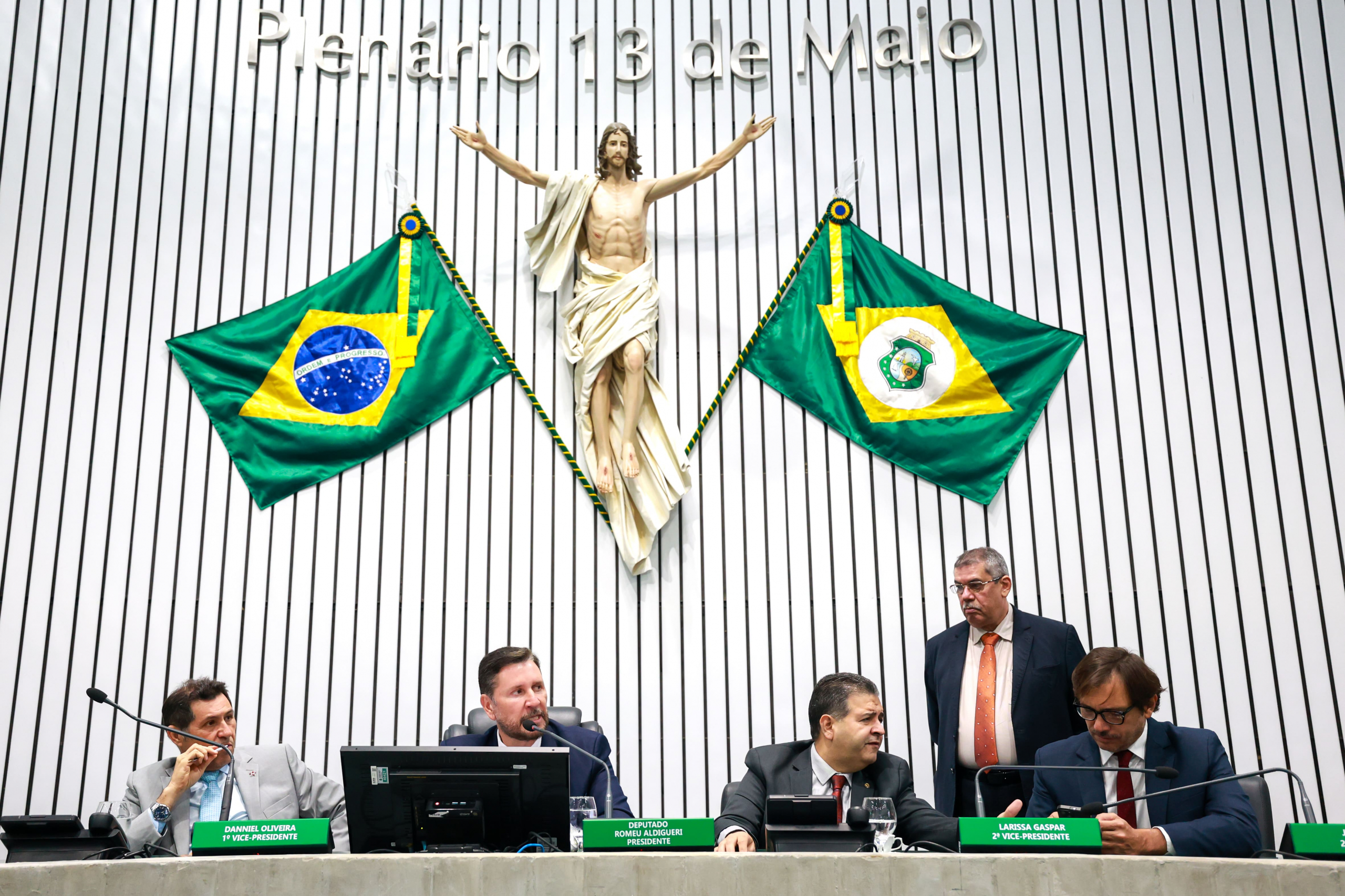 Projeto que altera regras da previdência estadual lidera pacote de matérias enviadas à Alece