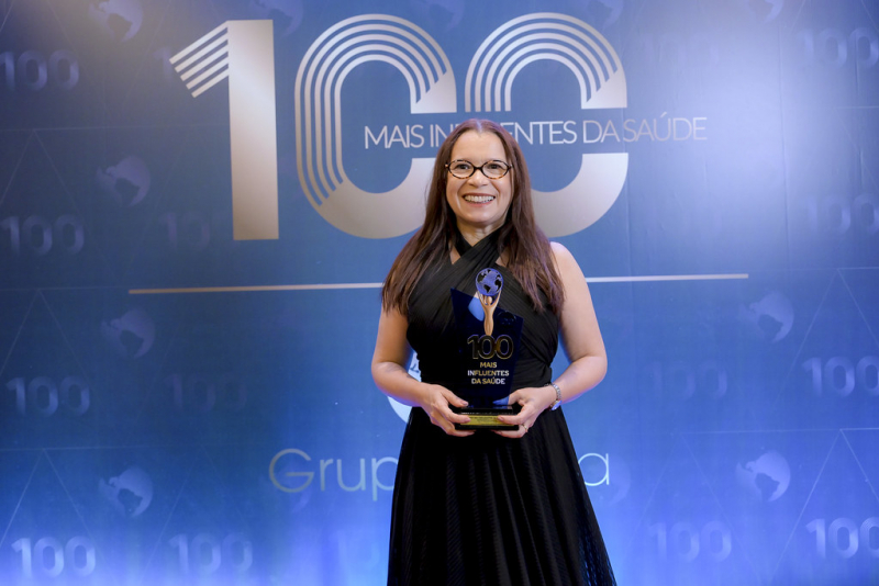 Secretária Tânia Mara volta a ser homenageada e figura entre os 100 Mais Influentes da Saúde de 2025