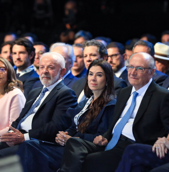 Lançamento do SBT News em São Paulo gera encontro entre Lula, Tarcísio e Nunes