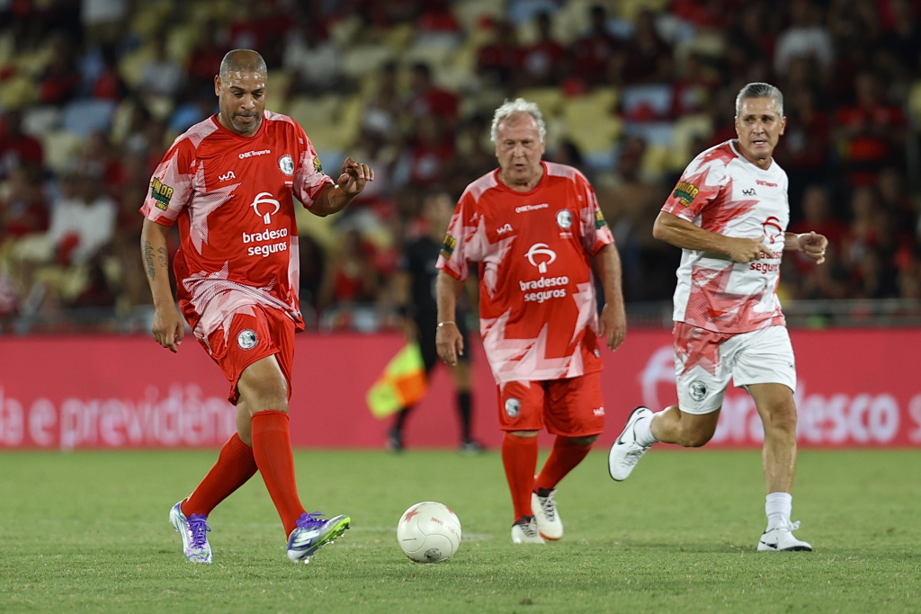 Adriano Imperador, Zico E Jorge Campos