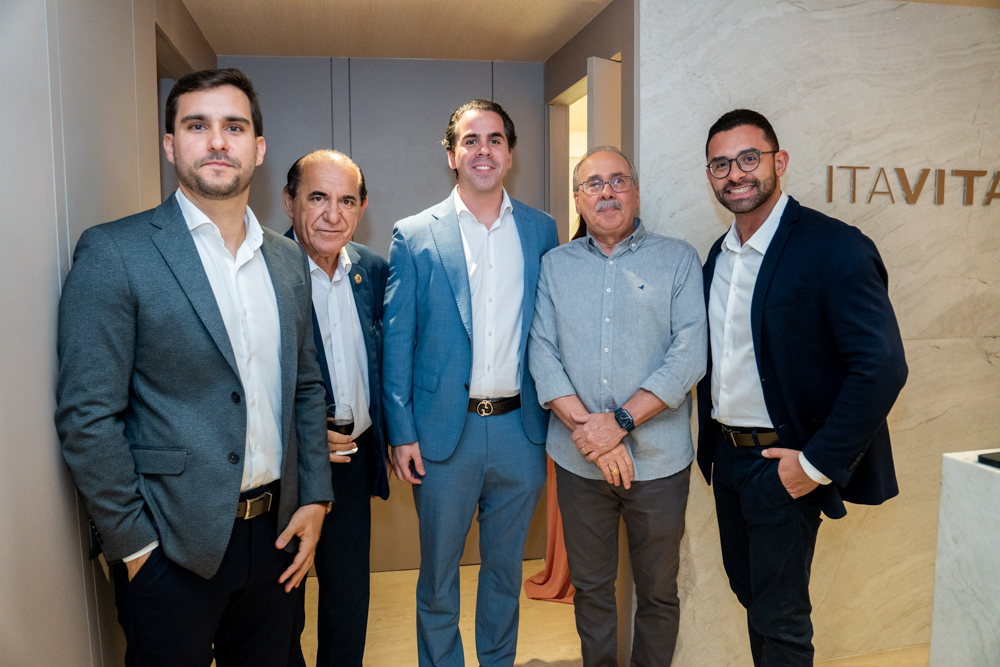 Anderson Sales, Sérgio Benevides, Alfredo Lima, Djalma Benevides E Santino Alves