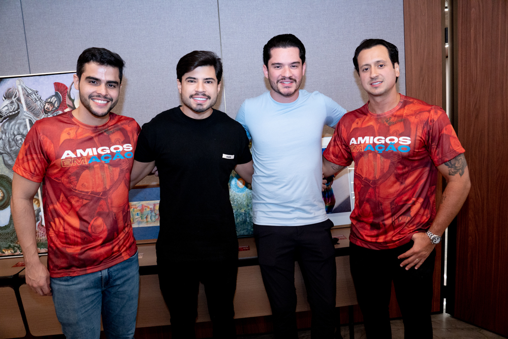 André Dantas, Alexandre Saraiva, Lucas Braga E Lucas Melo